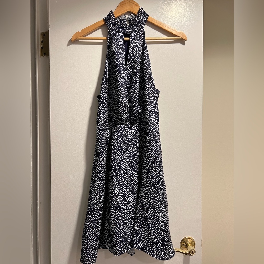 Navy & White Parker Dress